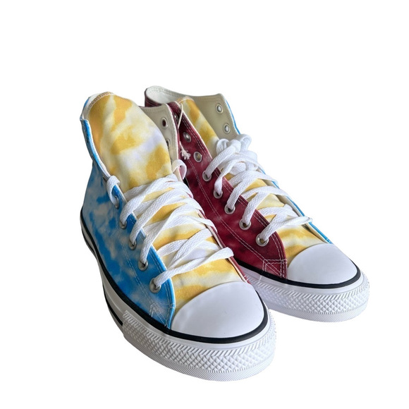 NEW Converse Unisex Chuck Taylor All Star Hi Tie Dye Shoe Size 9 or 11 #527 - Picture 4 of 9